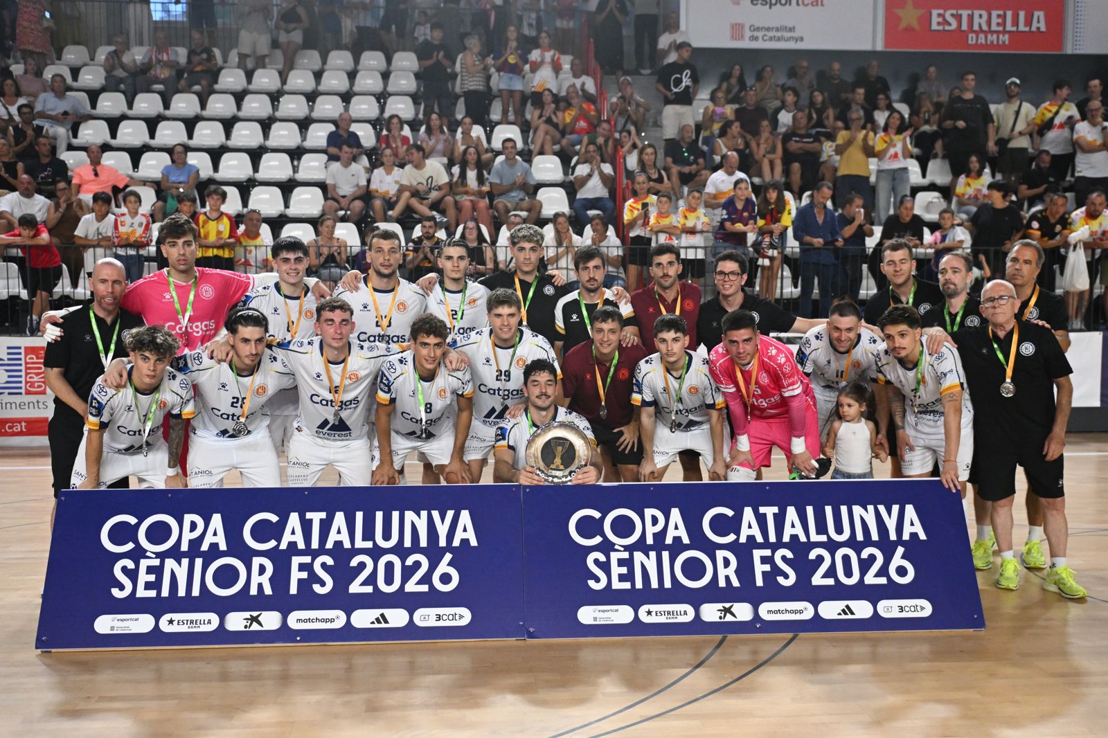 Subcampeones de la Copa Catalunya